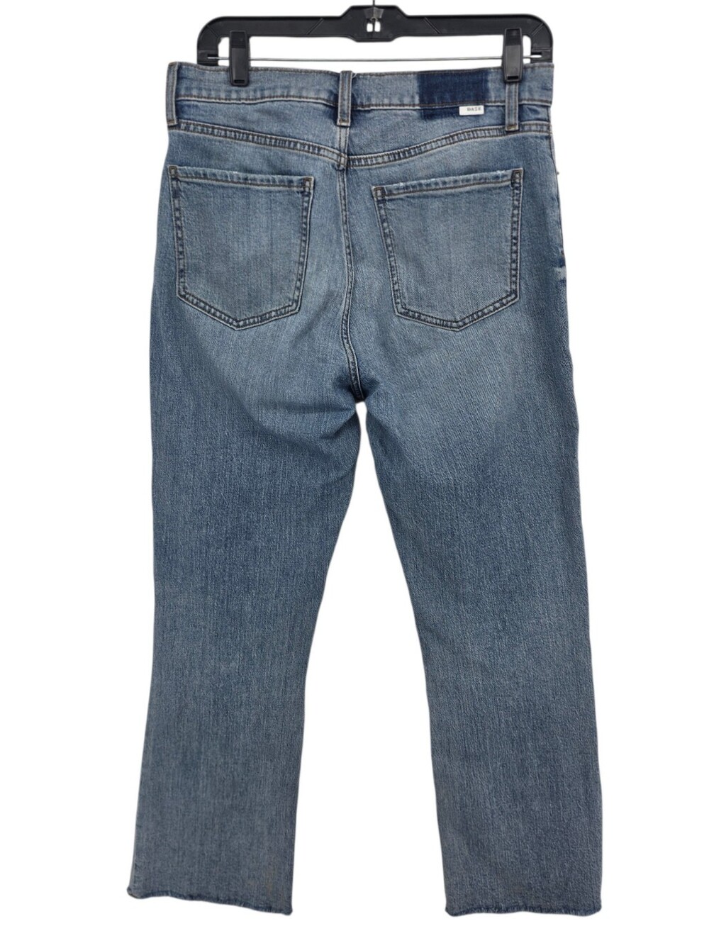 DAZE x Anthropologie High Rise Tough Love Organic Cotton Crop Raw Hem Jeans 28 - Picture 7 of 16